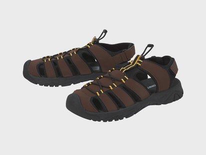 CRIVIT Heren sandalen (Bruin, 43)