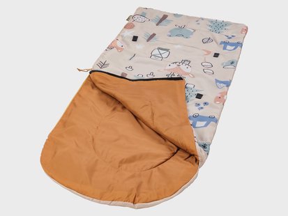 CRIVIT Kinder slaapzak 170 x 65 cm (Beige)