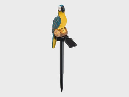 LIVARNO Decoratieve tuinlamp op zonne-energie (Papegaai/blauw)