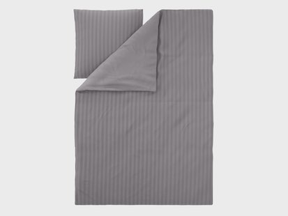 LIVARNO Bamboe dekbedovertrek 200 x 200 cm (Grijs)