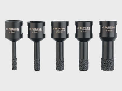 PARKSIDE PERFORMANCE Diamantboren (Boren ø 6,8,10,12,16 mm)