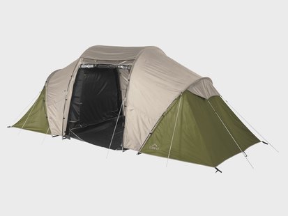 CRIVIT Verduisterende 4-persoons tent met 2 cabines