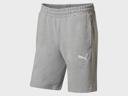 Puma Korte heren joggingbroek (Grijs, M)