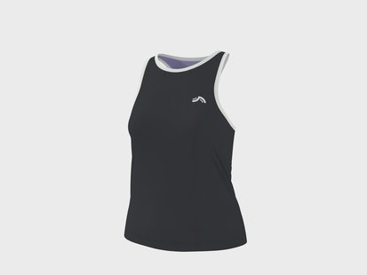 CRIVIT Dames sporttop (Zwart, M (40/42))