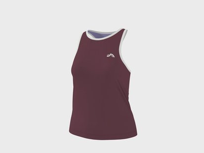 CRIVIT Dames sporttop (Rood, M (40/42))