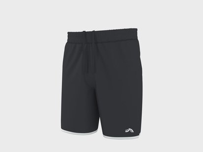 CRIVIT Heren sportbroekje (Zwart, M)