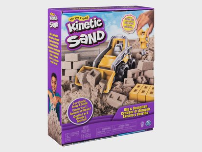 KINETIC SAND Dig & Demolish Truck speelset