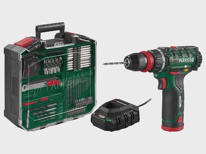 PARKSIDE Accu-boorschroefmachine set 12 V 28 Nm, met accu en lader