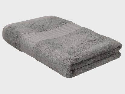 LIVARNO Bamboe handdoek 70 x 140 cm (Grijs)
