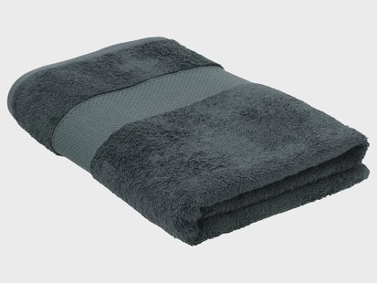 LIVARNO Bamboe handdoek 70 x 140 cm (Donkerblauw)