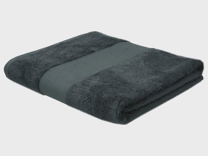 LIVARNO Bamboe handdoek 100 x 150 cm (donkerblauw)