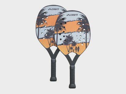 CRIVIT Beach tennisset (Oranje)