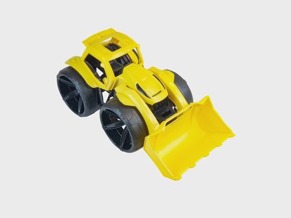 WADER Maximus Kipper / Lader (Laadwagen geel)