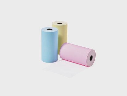 TRONIC Fotopapier voor mini-printer, 3 rollen (Fotopapier kleur)