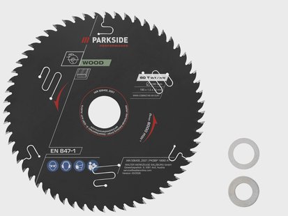 PARKSIDE PERFORMANCE Cirkelzaagblad 190 mm (60 tanden)