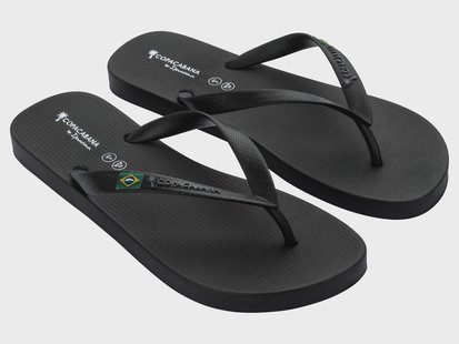 Copacabana by Ipanema Teenslippers (Zwart/wit, 44)