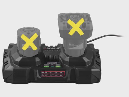 PARKSIDE Dubbele acculader 12 V - 4,5 A