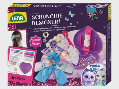LENA Maak je eigen armbanden, haarbanden of scrunchies set (Scrunchies Designer)