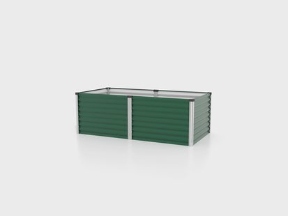 Vitavia Metalen hoge kweekbak Meta - 63 of 86 cm hoogte (630, zeegras/alu)