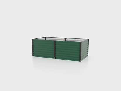 Vitavia Metalen hoge kweekbak Meta - 63 of 86 cm hoogte (630, zeegras/zwart)