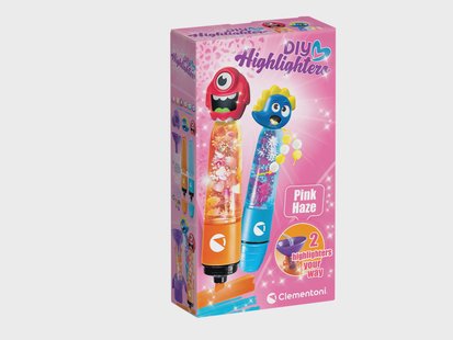 Clementoni Knutselset voor eigen pennen en markeerstiften (Textmarker Crazy Summer)