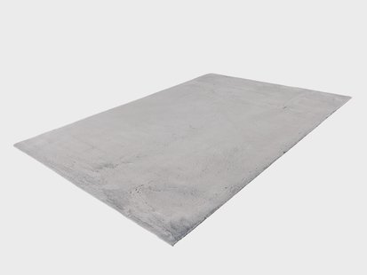 KAYOOM Vloerkleed Emotion - hoogpolig & extra zacht (525, Zilver, 80 x 150 cm)