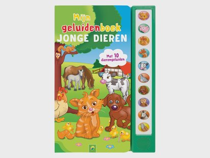 Kinder geluidenboek (Jonge dieren)