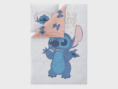 Kinder dekbedovertrek 140 x 200 cm - Disney (Beige)