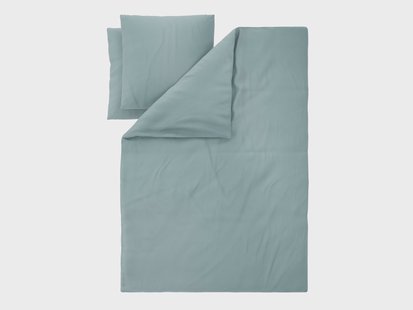 LIVARNO Seersucker dekbedovertrek 240 x 220 cm (Mint)