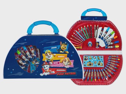 UNDERCOVER Tekenkoffer, 51-delig (Paw Patrol)
