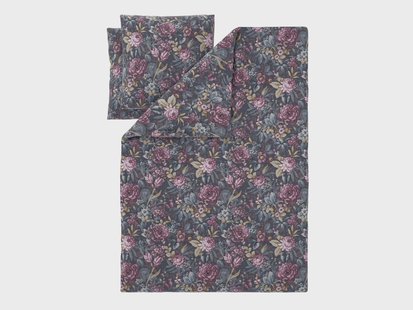 LIVARNO Dekbedovertrek 240 x 220 cm (bloemen)