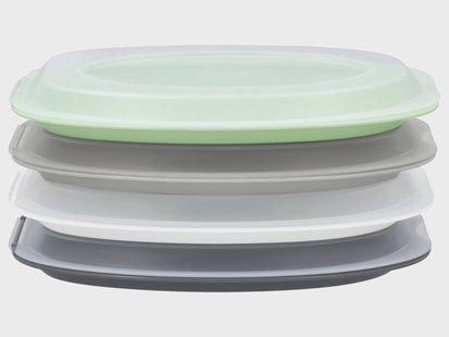 SILVERCREST Set van 4 vleeswaren bakjes