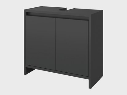 LIVARNO Onderkast wastafel Oslo, antraciet