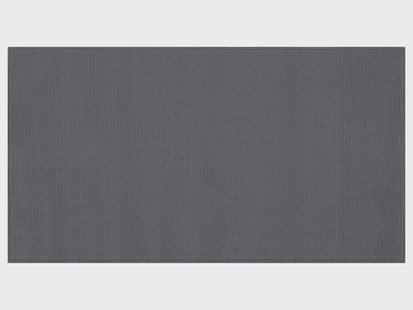 LIVARNO Vloerkleed 80 x 150 cm, laagpolig (Grijs)