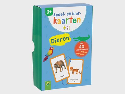 Kinder Leerkaartenpret (Dieren)