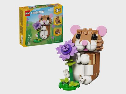 LEGO CREATOR 31376 Schattige hamster met bloem