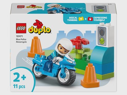 LEGO DUPLO 10471 Blauwe politiemotor