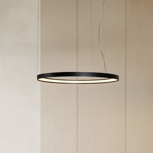 SOLLUX LIGHTING LED hanglamp Rio 78 horizontaal 3.000K zwart