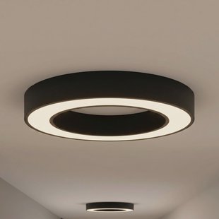 Sharelyn LED plafondlamp, zwart, Ø 60 cm, dimbaar, CCT - Arcchio - Keuken - Modern - Aluminium - Rond