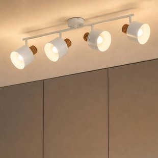 Lindby plafondspot Lenja, 4-lamps, beige, E14, metaal
