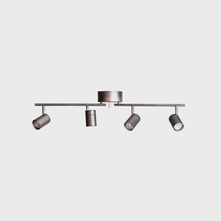 By Rydéns plafondspot Correct, 4-lamps, grijs, GU10