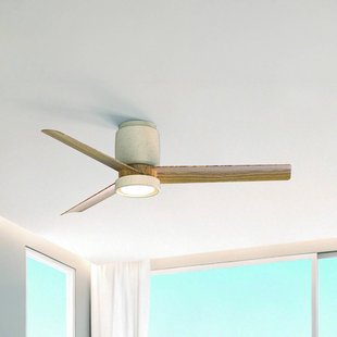 Mantra Iluminación LED plafondventilator Ceramica M, wit, DC, stil, CCT