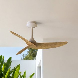 Mantra Iluminación Plafondventilator Ipanema, wit/hout, DC, stil, afstandsbediening, IP44