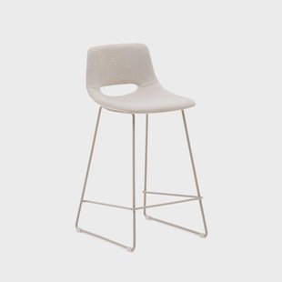 Kave Home Barkruk Zahara - Beige (zithoogte 65cm)