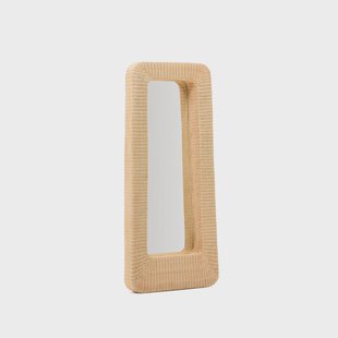 Kave Home Spiegel Zilna Rotan, 120 x 58cm - Naturel