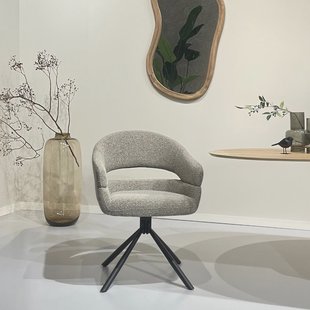Sohome Draaibare Eetkamerstoel Lindy - Taupe