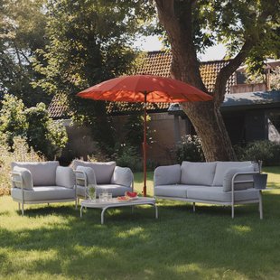 Zuiver Loungeset Vista Met 2-zits bank, 2 fauteuils en tafel - Beige