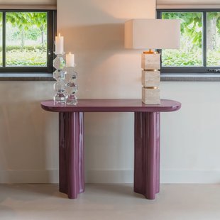 Richmond Sidetable Sunny 120cm - Burgundy