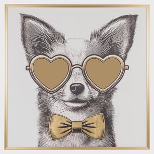 Richmond Wall Art Bodhy 100 x 100cm - Goud