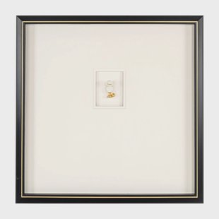 Richmond Wall Art Hanna 80 x 80cm - Zwart